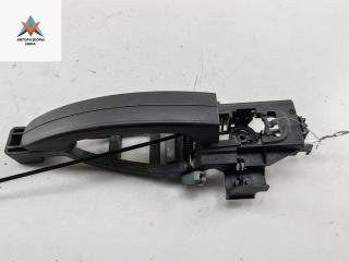 ручка наружная передняя левая Ford Focus 2 поколение [рестайлинг] 2009, 1.4 л., бензин, МКПП, красный, универсал, 3M51R224A36