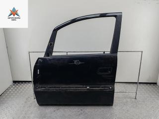 дверь сдвижная Opel Zafira 1 поколение (A) [рестайлинг] 2004, чёрный, минивэн