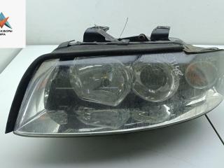 фара левая Audi A4 B6 2002, 1.9 л., дизель, МКПП, серый, универсал, 8E0990007F