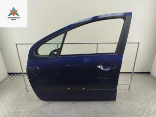 дверь сдвижная Peugeot 307 1 поколение 2003, синий, универсал
