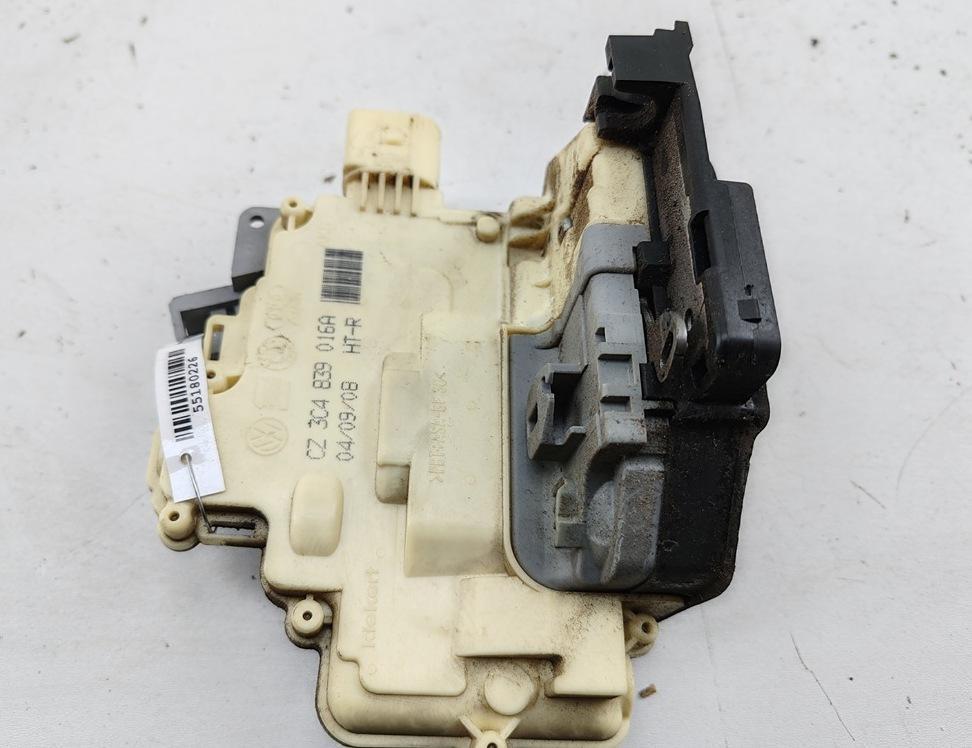 замок двери задней правой Volkswagen Passat B6 2008, 2.0 л., дизель, МКПП, чёрный, универсал, 3C4839016A