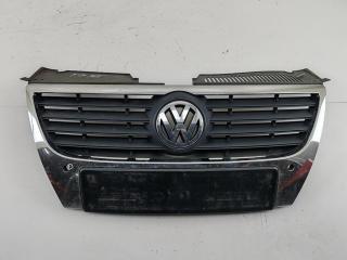 решетка радиатора Volkswagen Passat B6 2006, чёрный, универсал, 3C0853651B