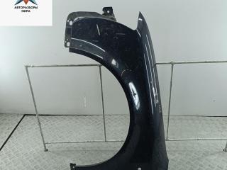 крыло переднее левое Audi A4 B6 2002, 1.9 л., дизель, МКПП, чёрный, универсал