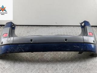 бампер задний Renault Scenic 2 поколение 2004, синий, минивэн, 8200141081