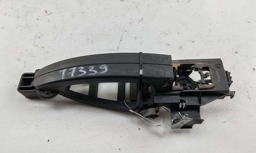 ручка наружная передняя левая Ford Focus II 2005, 1.6 л., i, бензин, МКПП, чёрный, хетчбэк 5 дв., 3M51R224A36AD