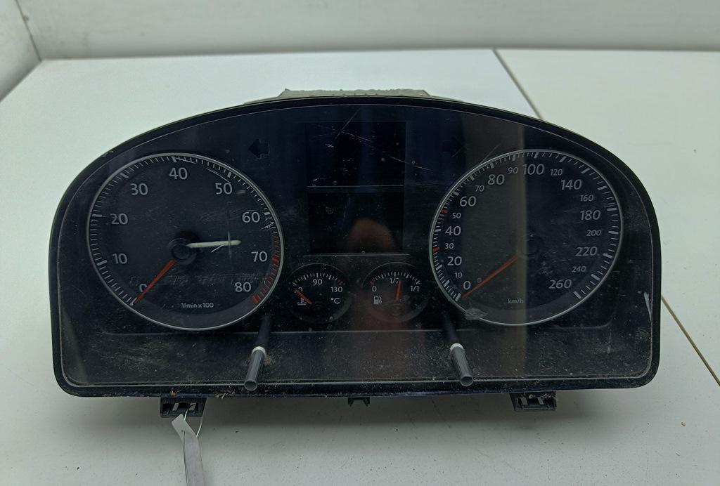 приборная панель Volkswagen Touran 2003, 1.6 л., бензин, МКПП, синий, минивэн, 1T0920850
