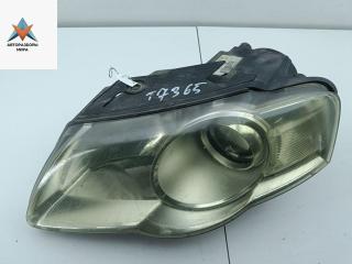 фара левая Volkswagen Passat B6 2006, 2.0 л., дизель, МКПП, чёрный, универсал, 3C0941005Q