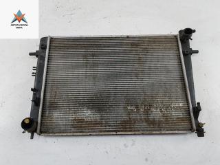 радиатор охлаждения Kia Sportage 2 поколение [рестайлинг] 2008, 2.0 л., дизель, МКПП, чёрный, внедорожник 5 дв.