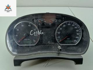 приборная панель Volkswagen Polo 4 поколение [рестайлинг] 2007, 1.4 л., бензин, МКПП, серый, хетчбэк 5 дв., 6Q0920803T