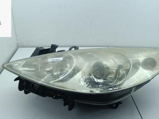 фара левая Peugeot 307 1 поколение [рестайлинг] 2005, 2.0 л., бензин, МКПП, серый, универсал, 9655764380