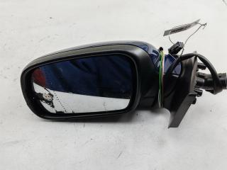зеркало левое Peugeot 307 1 поколение 2001, 1.6 л., бензин, МКПП, синий, хетчбэк 5 дв.