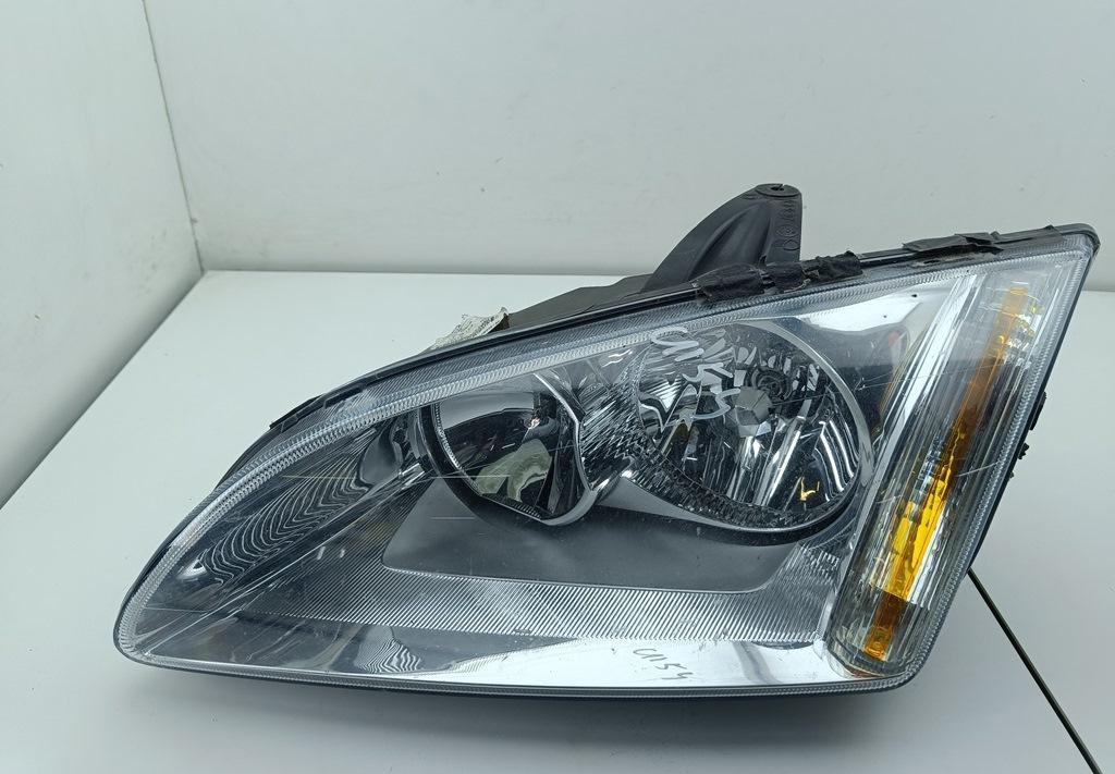 фара левая Ford Focus 2 поколение 2006, 1.4 л., бензин, МКПП, серый, универсал, 4M5113W030AD - фото №1
