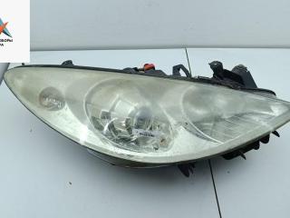 фара правая Peugeot 307 1 поколение [рестайлинг] 2005, 2.0 л., бензин, МКПП, серый, универсал, 9655764280