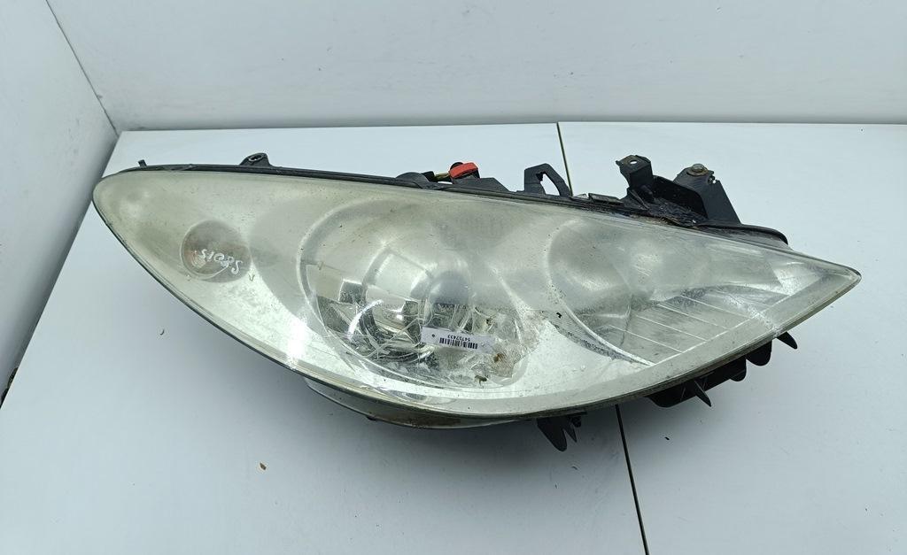 фара правая Peugeot 307 2005, 2.0 л., бензин, МКПП, серый, универсал, 9655764280