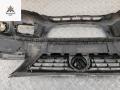 бампер передний Volkswagen Polo 4 поколение [рестайлинг] 2007, бензин, серый, хетчбэк 5 дв., 6Q0807217 - фото №9