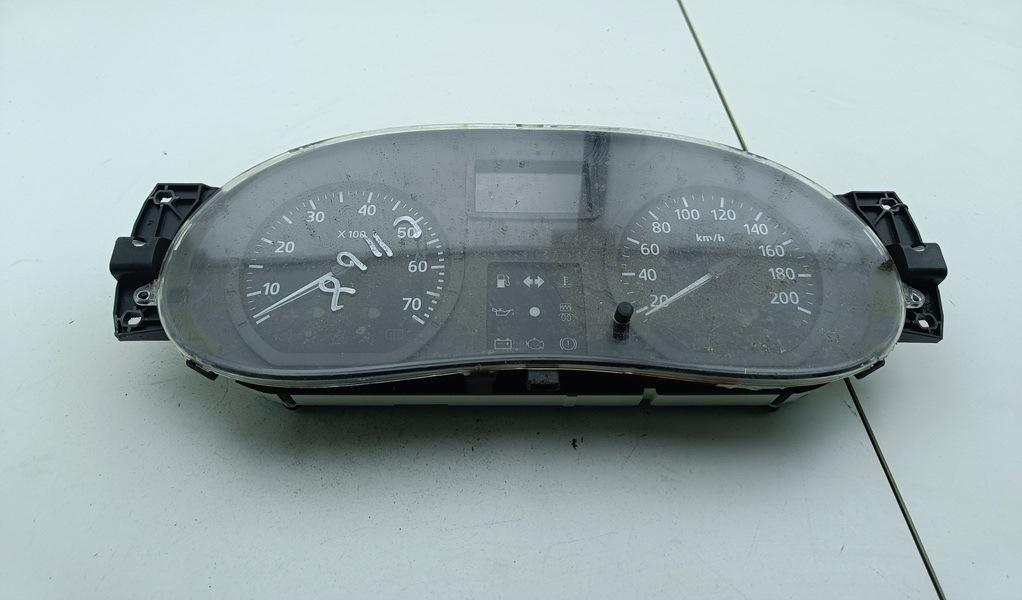 приборная панель Dacia (Renault) Sandero I 2009, 1.4 л., бензин, МКПП, синий, хетчбэк 5 дв., 248101844