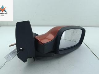 зеркало правое Renault Scenic 2 поколение 2004, 1.5 л., дизель, МКПП, красный, минивэн