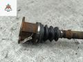полуось передняя левая (приводной вал, ШРУС) Audi A4 B6 2002, 1.9 л., дизель, МКПП, чёрный, универсал - фото №3