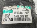 компрессор кондиционера Volkswagen Passat B6 2008, 2.0 л., дизель, 5N820803 - фото №4