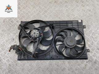 вентилятор радиатора Volkswagen Golf 4 поколение 2002, 1.4 л., бензин, МКПП, синий, хетчбэк 5 дв., 1J0121207T