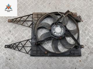 вентилятор радиатора Skoda Fabia 1 поколение (6Y) [рестайлинг] 2006, 1.2 л., бензин, МКПП, чёрный, универсал, 6Q0121701L