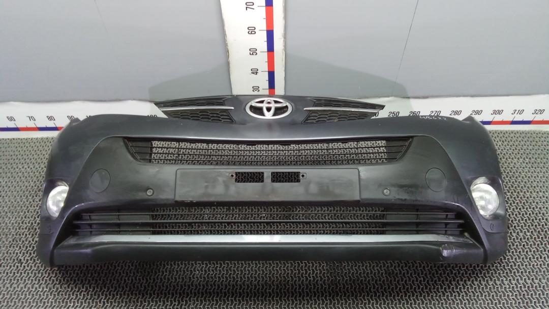бампер передний Toyota RAV4 4 поколение (CA40) 2014, 2.0 л., дизель, МКПП, внедорожник 5 дв. - фото №1