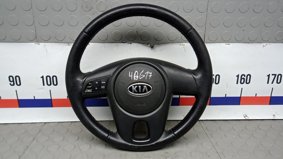 руль Kia Soul 1 поколение 2009, 1.6 л., бензин, МКПП, хетчбэк 5 дв. - фото №1