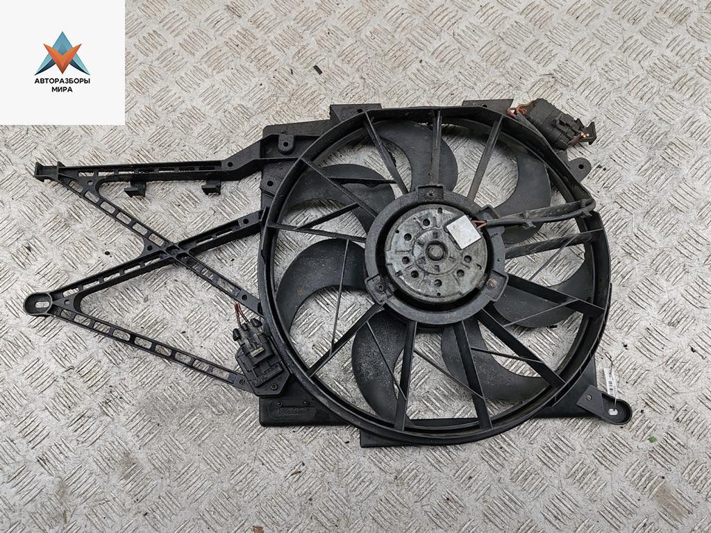 вентилятор радиатора Opel Zafira 1 поколение (A) 1999, 2.0 л., дизель, МКПП, серый, минивэн, 90572795 - фото №1