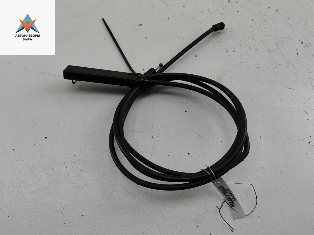 трос капота BMW 5 серия E60/E61 2006, 2.5 л., дизель, АКПП, чёрный, универсал - фото №1