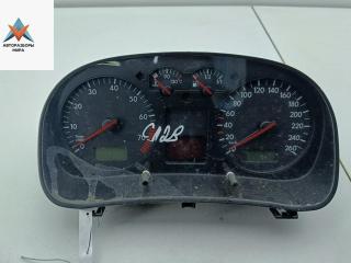 приборная панель Volkswagen Golf 4 поколение 1999, 1.6 л., бензин, МКПП, синий, хетчбэк 5 дв., 1J0920822A