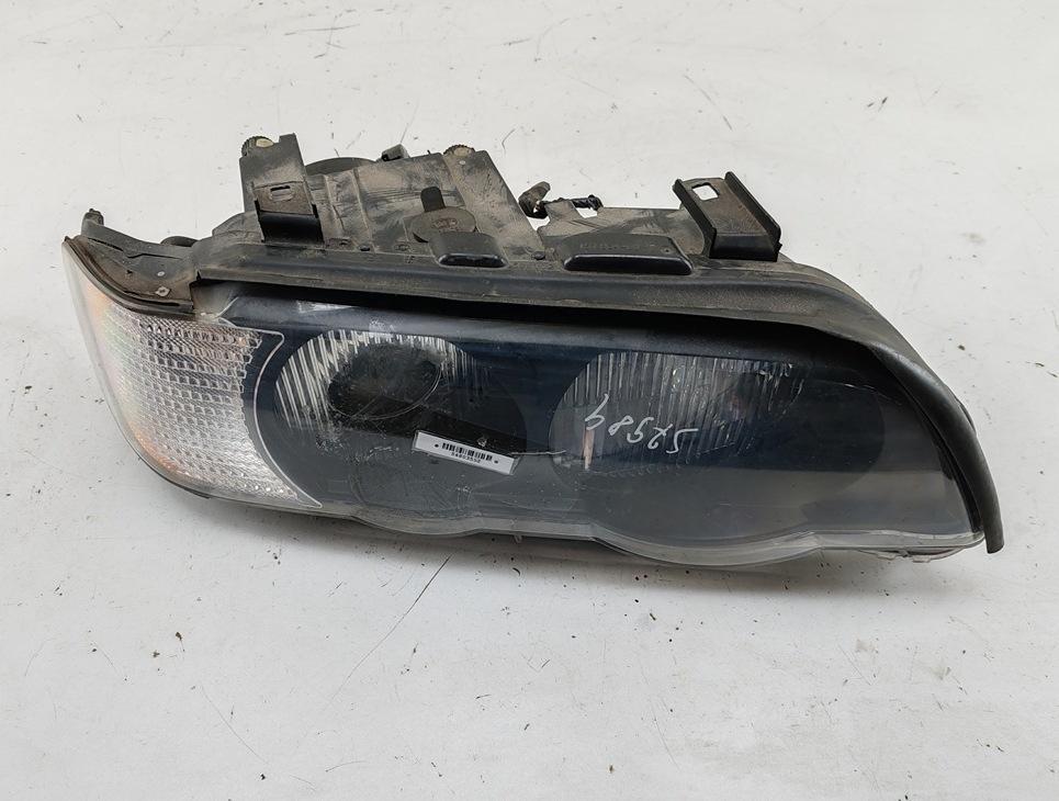 фара правая BMW X5 E53 2002, 4.6 л., бензин, АКПП, чёрный, внедорожник 5 дв.