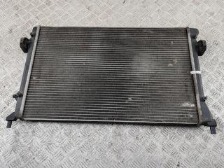 радиатор охлаждения Volkswagen Passat B6 2007, 1.6 л., бензин, МКПП, чёрный, универсал
