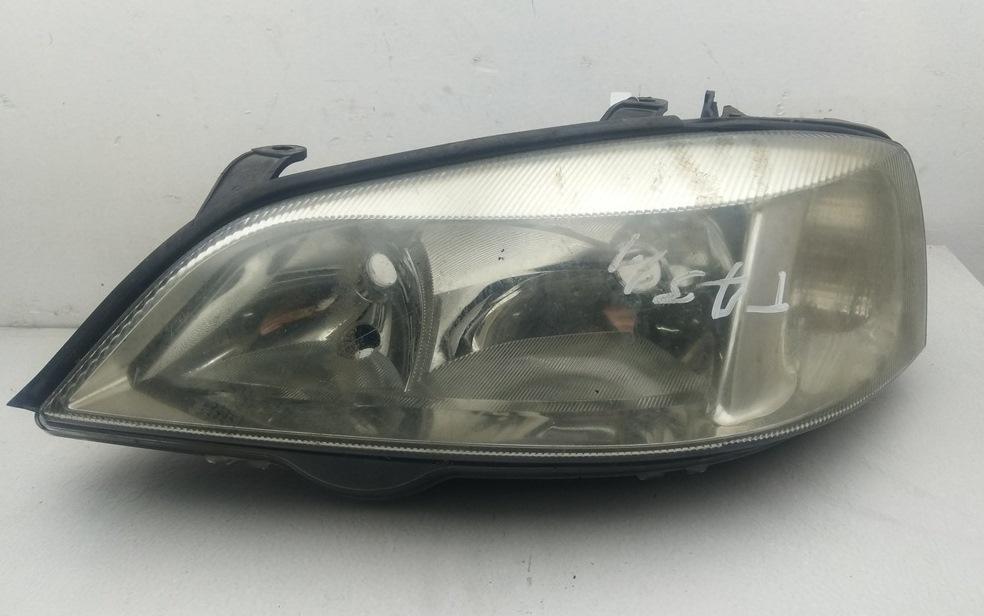 фара левая Opel Astra G 1998, 1.6 л., бензин, МКПП, серый, хетчбэк 5 дв., 90520877
