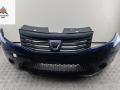 бампер передний Dacia (Renault) Sandero I 2009, бензин, синий, хетчбэк 5 дв., 8200526596 - фото №12