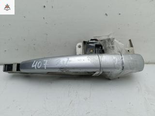 ручка наружная задняя левая Peugeot 407 1 поколение [рестайлинг] 2008, 2.0 л., дизель, МКПП, серый, универсал