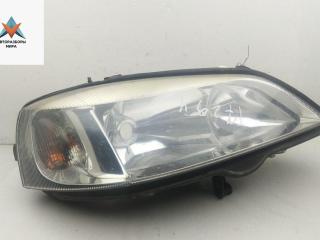 фара правая Opel Astra G 2000, 1.6 л., бензин, МКПП, чёрный, хетчбэк 5 дв., 093175369