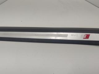 Накладка на порог внутренняя (салона) Audi Q7 4L [рестайлинг] 2011, 3.0 л., бензин, АКПП, чёрный, внедорожник 5 дв., 4L0853374E