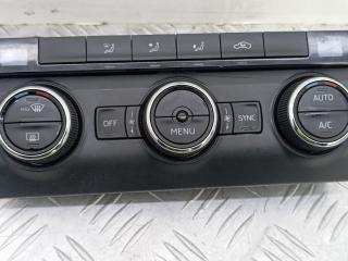 блок управления печки / климат-контроля Skoda Octavia 3 поколение (A7) 2015, 2.0 л., дизель, МКПП, универсал