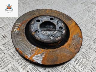 диск тормозной передний Volkswagen Bora 1 поколение 2000, 2.0 л., бензин, МКПП, синий, седан