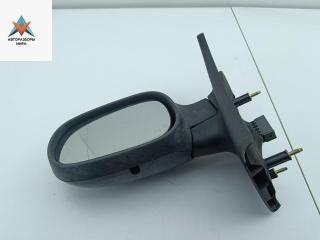зеркало левое Renault Scenic 1 поколение [рестайлинг] 2002, 1.6 л., бензин, МКПП, чёрный, минивэн