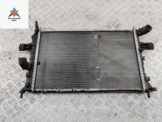 радиатор охлаждения Opel Zafira 1 поколение (A) [рестайлинг] 2004, 2.2 л., бензин, АКПП, синий, минивэн, 09202506