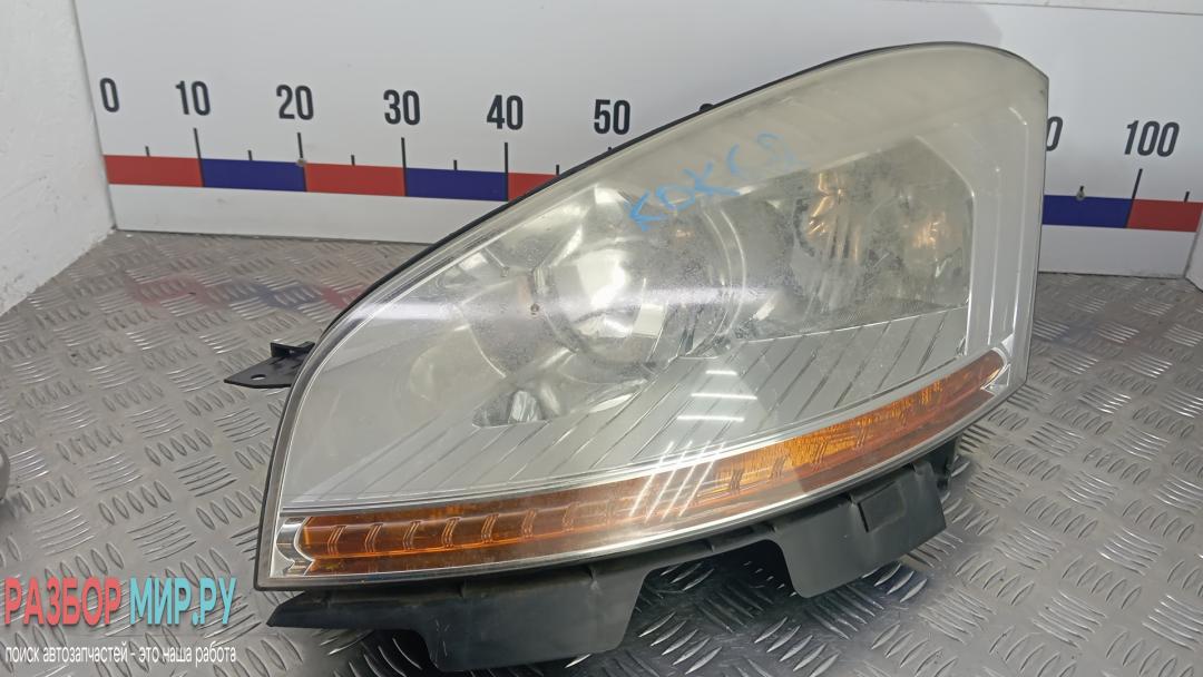 фара левая Citroen C4 Grand Picasso 1 поколение 2009, 1.8 л., бензин, МКПП, минивэн - фото №1