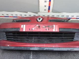 бампер передний Renault Clio 3 поколение 2006, 1.6 л., бензин, МКПП, хетчбэк 5 дв.