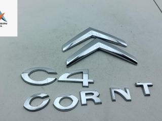 эмблема Citroen C4 1 поколение 2007, 1.6 л., бензин, МКПП, чёрный, хетчбэк 5 дв.