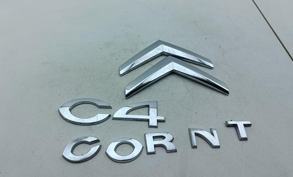 эмблема Citroen C4 2007, 1.6 л., бензин, МКПП, чёрный, хетчбэк 5 дв.