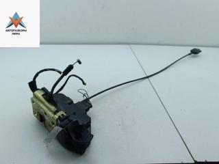 замок двери передней левой Renault Scenic 2 поколение 2003, 2.0 л., бензин, МКПП, серый, минивэн