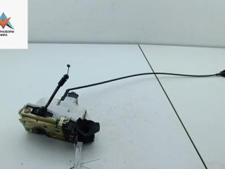 замок двери передней левой Renault Scenic 2 поколение 2005, 1.9 л., дизель, МКПП, чёрный, минивэн