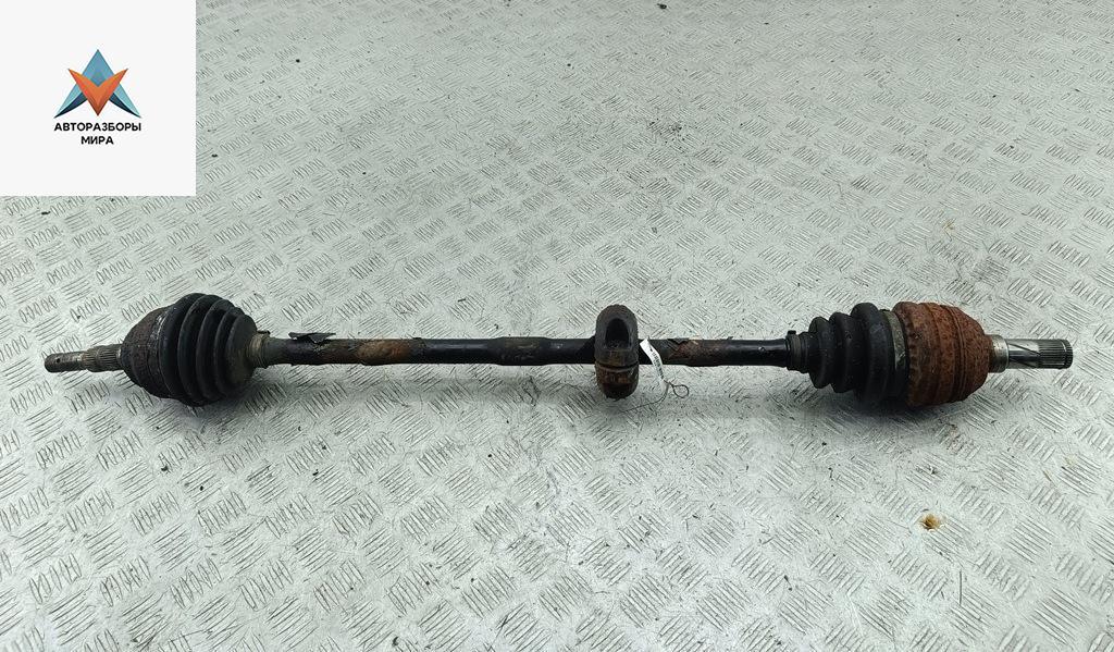 полуось передняя правая (приводной вал, ШРУС) Opel Zafira 1 поколение (A) 2001, 2.2 л., бензин, МКПП, серый, минивэн - фото №1