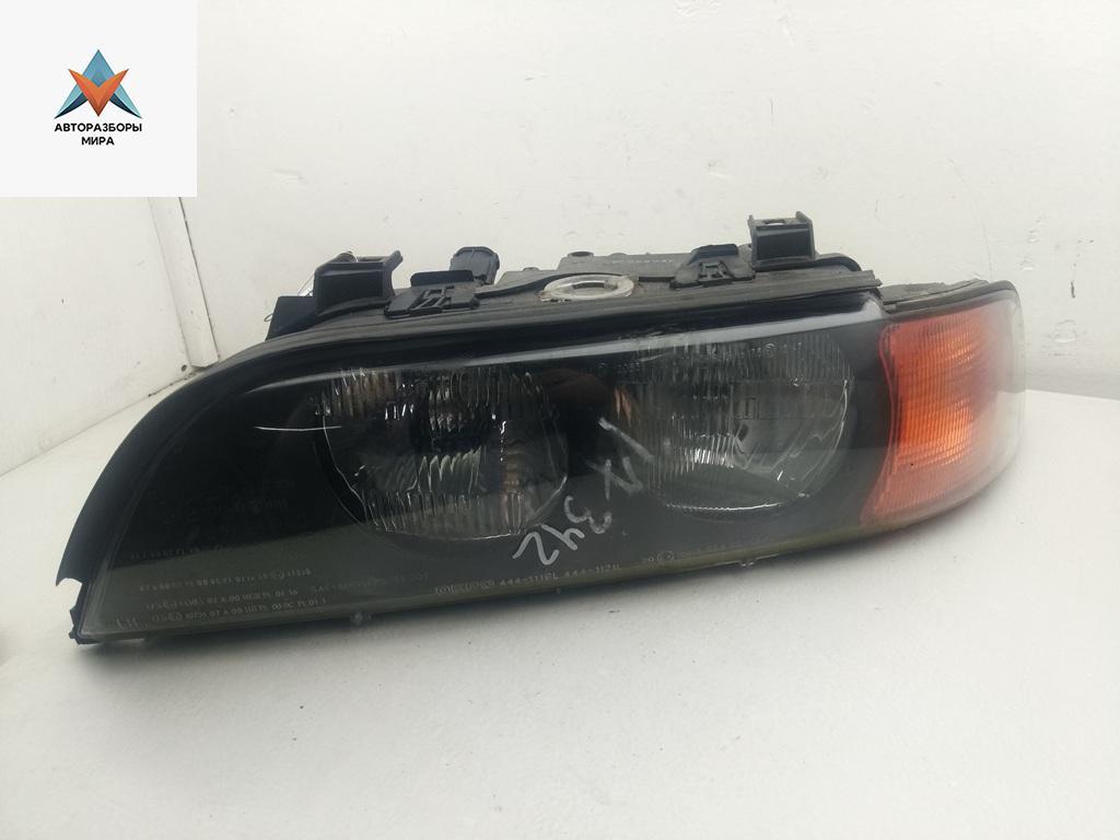 фара левая BMW 5 серия E39 1997, 2.5 л., бензин, МКПП, синий, седан - фото №1