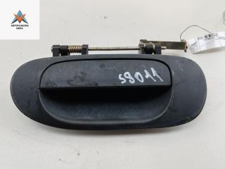 ручка наружная задняя левая Mitsubishi Carisma 1 поколение 1998, 1.8 л., бензин, АКПП, серый, хетчбэк 5 дв.